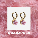 Foto von Hoop earrings with pendants • Mix & Match earrings • 12mm