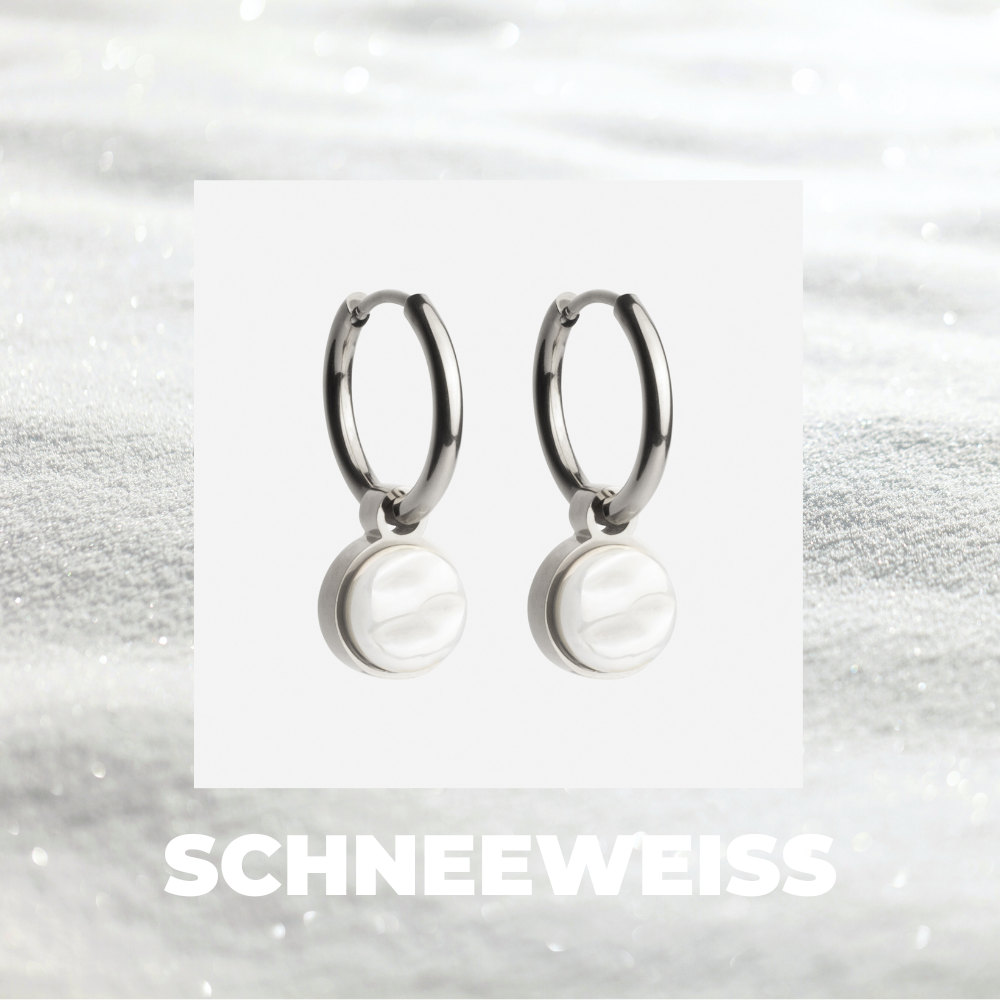 Foto von Hoop earrings with charms • Mix & Match earrings • 16mm