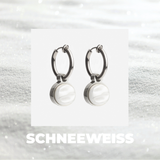 Foto von Hoop clip earrings with pendants • Mix & Match ear clips • 14mm