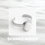 Foto von Adjustable ring with stone • 8mm