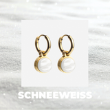 Foto von Hoop earrings with pendants • Mix & Match earrings • 12mm