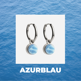 Foto von Hoop earrings with charms • Mix & Match earrings • 16mm