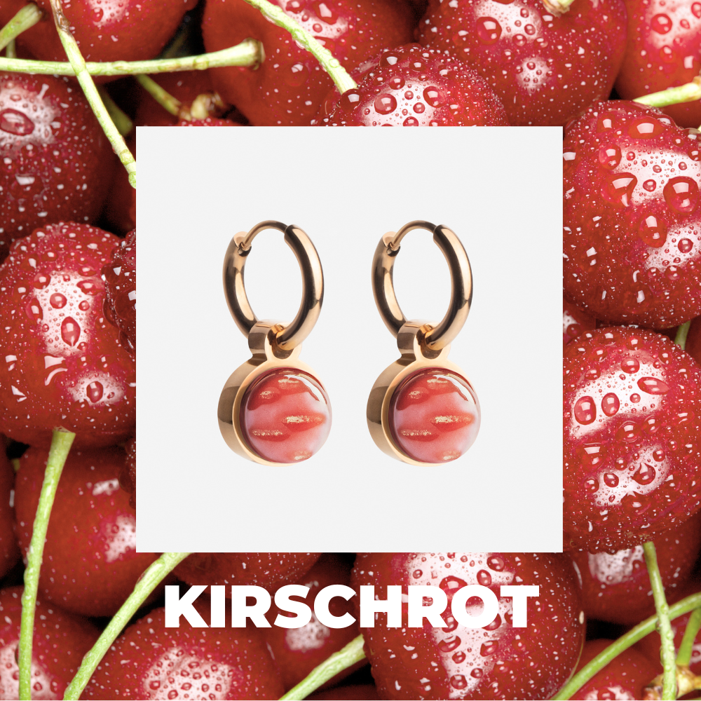 Foto von Hoop earrings with pendants • Mix & Match earrings • 12mm