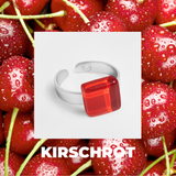 Foto von Small ring with 10mm stone • adjustable size