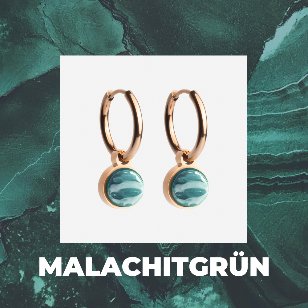 Foto von Hoop earrings with charms • Mix & Match earrings • 16mm