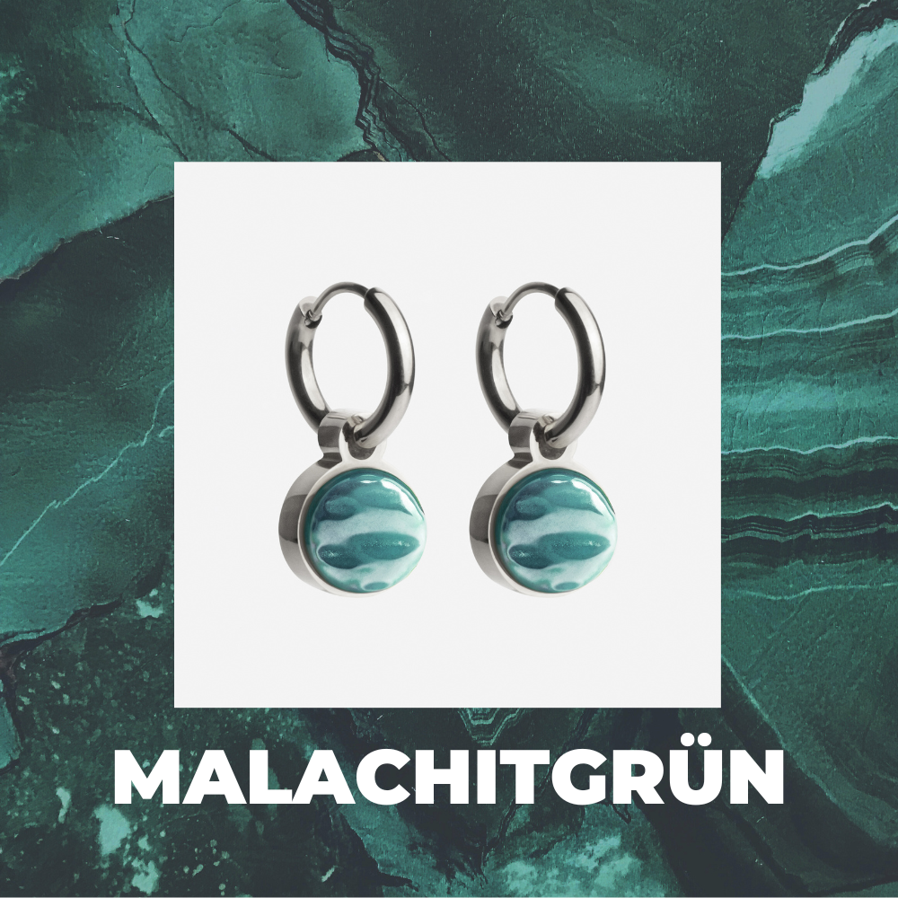 Foto von Hoop earrings with pendants • Mix & Match earrings • 12mm