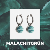 Foto von Hoop clip earrings with pendants • Mix & Match ear clips • 14mm