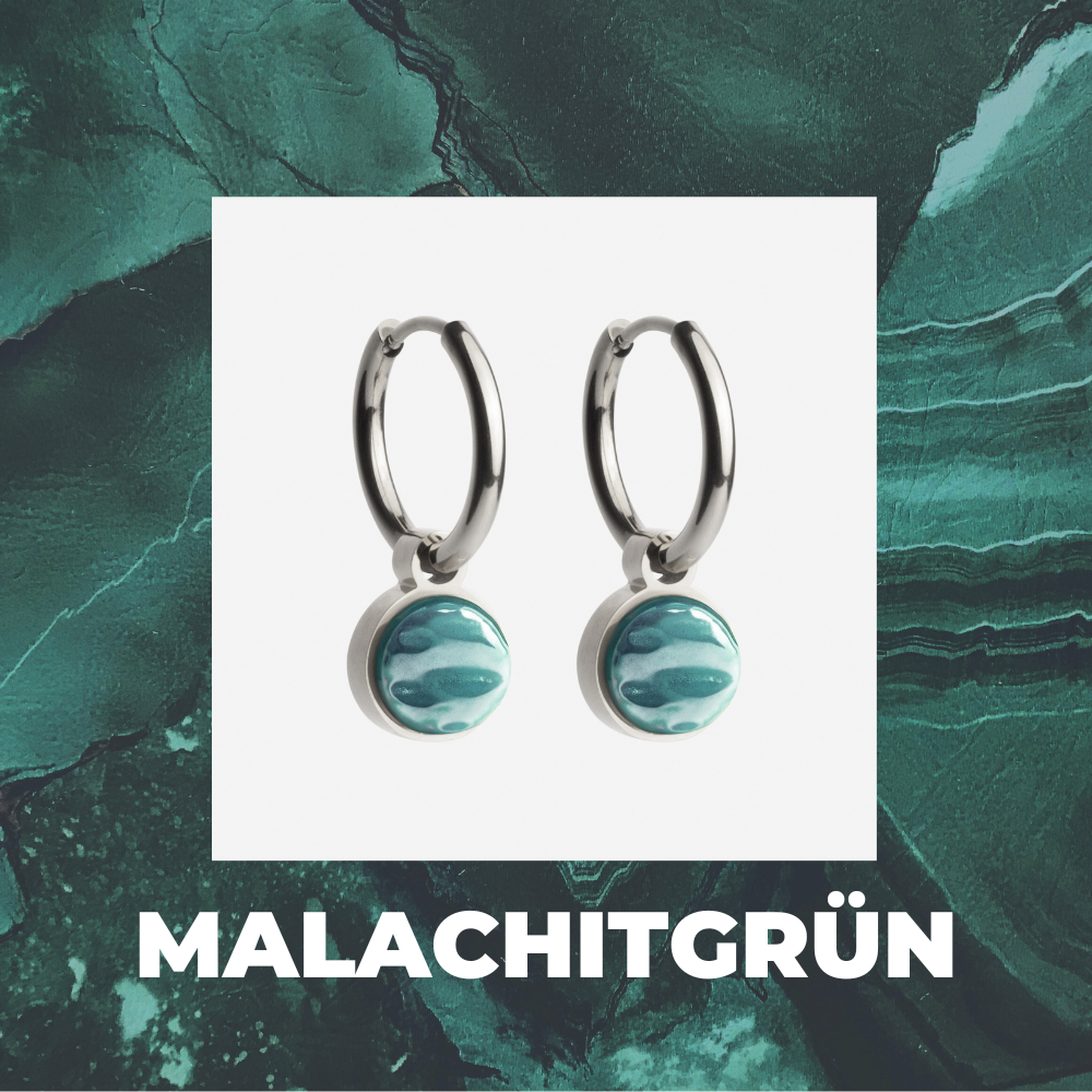 Foto von Hoop earrings with charms • Mix & Match earrings • 16mm