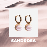 Foto von Hoop earrings with pendants • Mix & Match earrings • 12mm