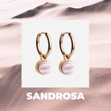 Foto von Hoop earrings with charms • Mix & Match earrings • 16mm