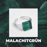 Foto von Small ring with 10mm stone • adjustable size