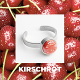 Foto von Adjustable ring with stone • 8mm