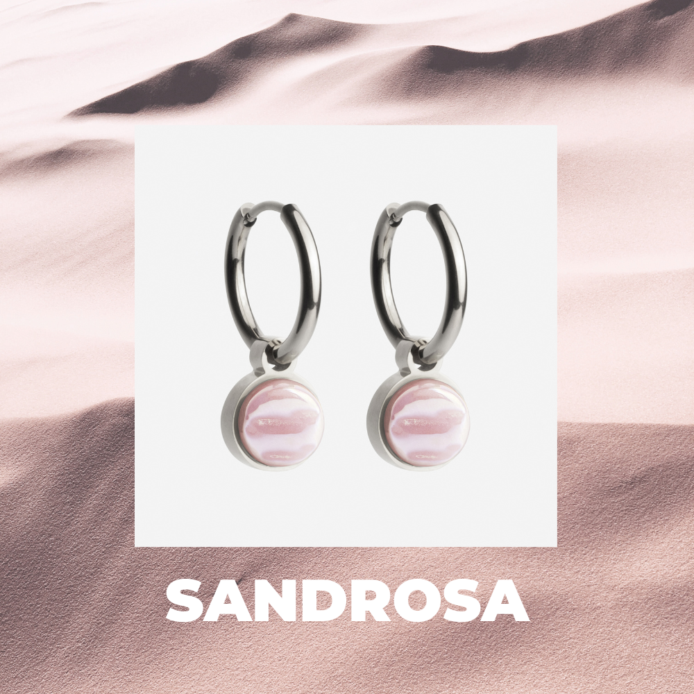 Foto von Hoop earrings with charms • Mix & Match earrings • 16mm