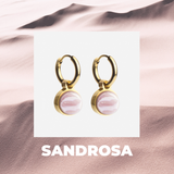 Foto von Hoop earrings with pendants • Mix & Match earrings • 12mm