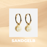 Foto von Hoop earrings with charms • Mix & Match earrings • 16mm