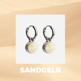 Foto von Hoop earrings with pendants • Mix & Match earrings • 12mm