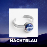 Foto von Adjustable ring with stone • 8mm