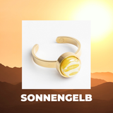 Foto von Adjustable ring with stone • 8mm