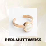 Foto von Adjustable ring with stone • 8mm