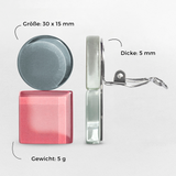 Foto von Geometrische Clip Ohrringe