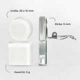 Foto von Geometrische Clip Ohrringe