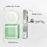 Foto von Geometrische Clip Ohrringe