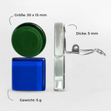 Foto von Geometrische Clip Ohrringe