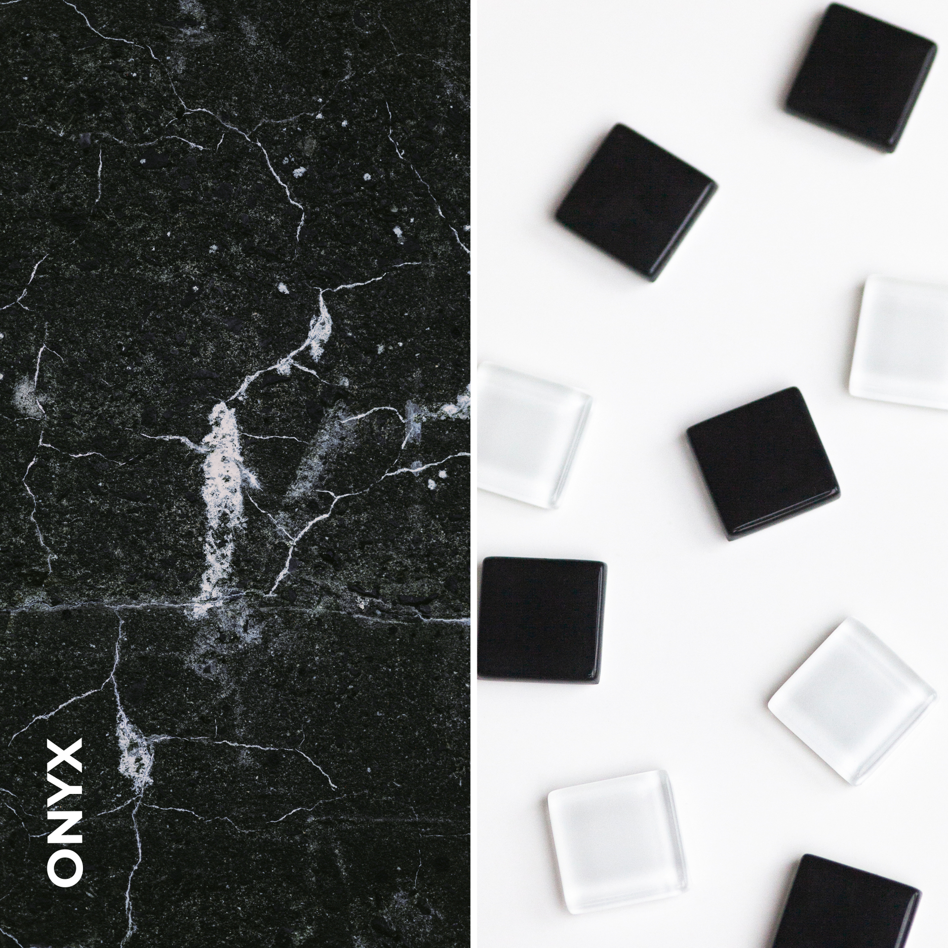 Foto von Decorative glass magnets • Set of 9 magnets