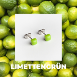 Foto von Small geometric earrings • 4mm