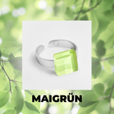 Foto von Kleiner Ring mit Stein 10mm • größenverstellbar