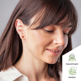 Foto von Geometrische Ohrringe klein  • 4mm