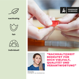 Foto von Kleine Ohrstecker aus Glas • 10mm