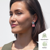 Foto von Geometrische Clip Ohrringe