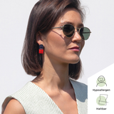 Foto von Geometrische Clip Ohrringe