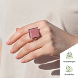 Foto von Statement ring with 20mm stone • adjustable size