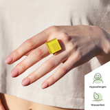 Foto von Statement ring with 20mm stone • adjustable size