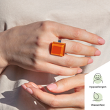 Foto von Statement ring with 20mm stone • adjustable size