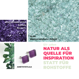 Foto von Kleine Ohrstecker aus Glas • 10mm