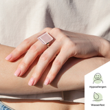 Foto von Statement ring with 20mm stone • adjustable size