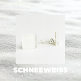 Foto von Quadratische Ohrclips aus Glas • 15mm