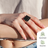 Foto von Statement ring with 20mm stone • adjustable size