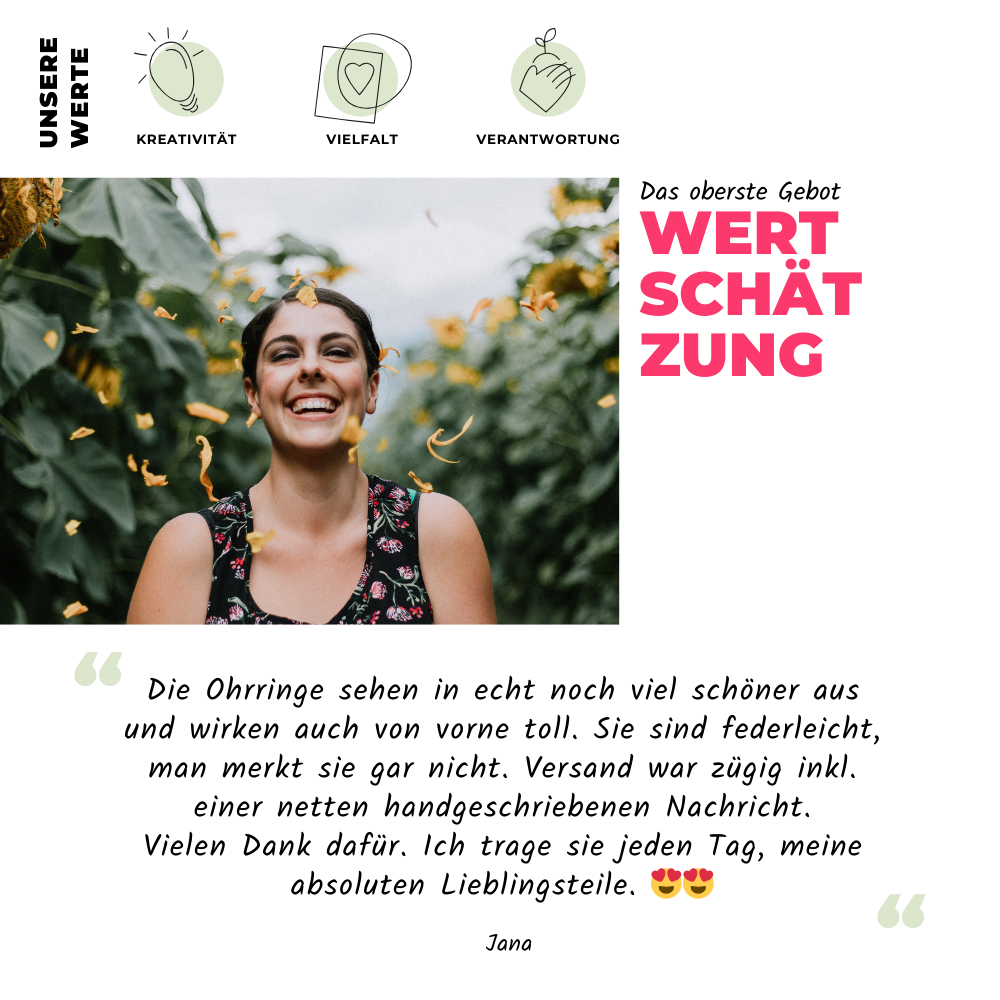 Foto von "Regenbogen" Creolen Ohrringe • 23mm