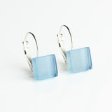 Geometrische Ohrringe aus Glas • 10mm Geometrische Ohrringe aus Glas • 10mm