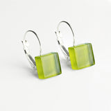Geometrische Ohrringe aus Glas • 10mm Geometrische Ohrringe aus Glas • 10mm