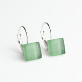 Geometrische Ohrringe aus Glas • 10mm Geometrische Ohrringe aus Glas • 10mm