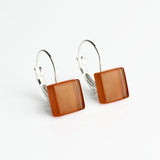 Geometrische Ohrringe aus Glas • 10mm Geometrische Ohrringe aus Glas • 10mm