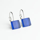 Geometrische Ohrringe aus Glas • 10mm Geometrische Ohrringe aus Glas • 10mm