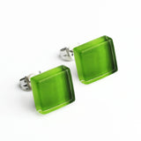 Kleine Ohrstecker aus Glas • 10mm Kleine Ohrstecker aus Glas • 10mm