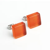 Kleine Ohrstecker aus Glas • 10mm Kleine Ohrstecker aus Glas • 10mm