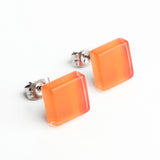 Kleine Ohrstecker aus Glas • 10mm Kleine Ohrstecker aus Glas • 10mm